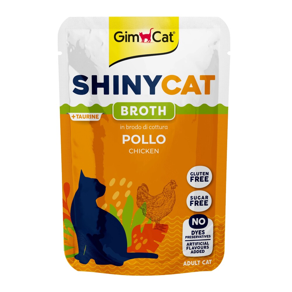 Gimcat Shinycat Tavuklu Yetişkin Kedi Çorbası 70 GR | SRC: Barcode: 4002064416922